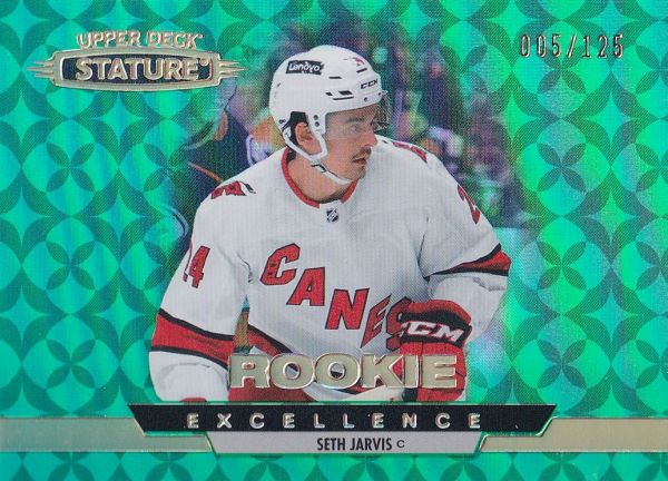 insert RC karta SETH JARVIS 21-22 Stature Rookie Excellence Green /125